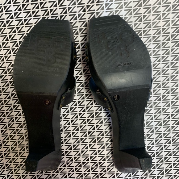 BCBGirls High Wooden Heels - Picture 6 of 8